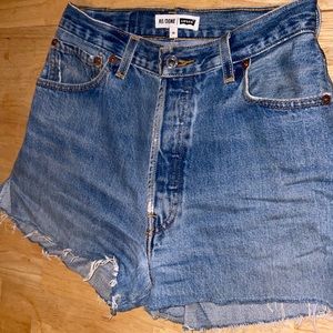 Re/Done Denim Cutoffs